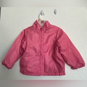 Oshkosh B’gosh reversible jacket for girls . Size:5. Color pink. Used.